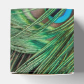 Peacock plumage bedankdoosjes (Bovenkant)