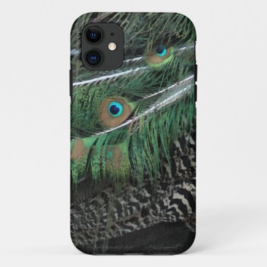 Peacock Plumage iPhone5 Hoesje (Achterkant)
