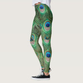 Peacock plumage leggings (Links)