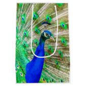 Peacock Plumage Medium Cadeauzakje (Achterkant)