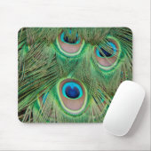 Peacock plumage muismat (Met muis)