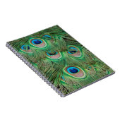 Peacock plumage notitieboek (Rechterzijde)