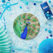 Peacock Plumage Papieren Bordje (Feest)