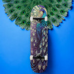 Peacock Plumage Persoonlijk Skateboard<br><div class="desc">Of je nu een fervent skateboarder bent of gewoon de natuurlijke schoonheid van de pauw waardeert,  dit skateboard is een must-have. Het is ook een attent geschenk voor degenen die de elegantie en de gratie van deze prachtige vogel bewonderen.</div>