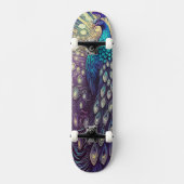 Peacock Plumage Persoonlijk Skateboard (Voorkant)