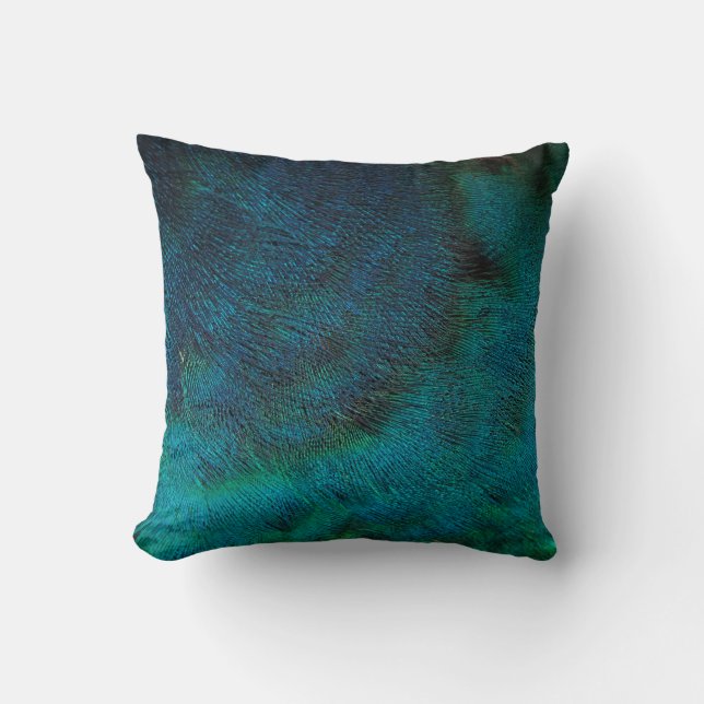 Peacock Plumage Pillow Kussen (Voorkant)