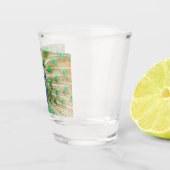 Peacock Plumage Shot Glas (Rechts)