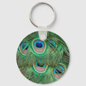 Peacock plumage sleutelhanger (Voorkant)