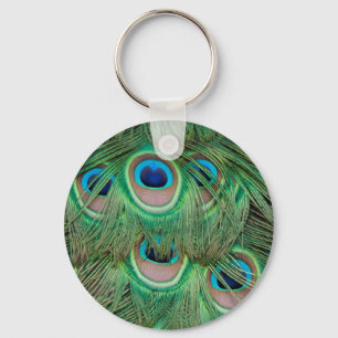 Peacock plumage sleutelhanger