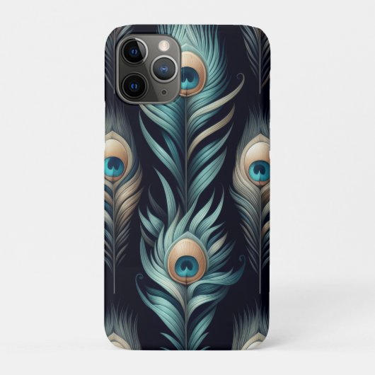Peacock Plumes Case-Mate iPhone Case (Achterkant)