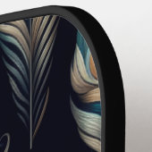 Peacock Plumes Pickleball Paddle (Links Detail)