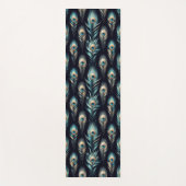 Peacock Plumes Yogamat (Voorkant)