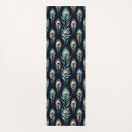Peacock Plumes Yogamat