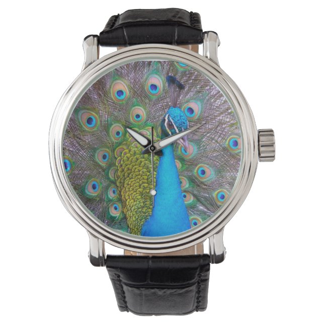 Peacock polshorloge horloge (Voorkant)
