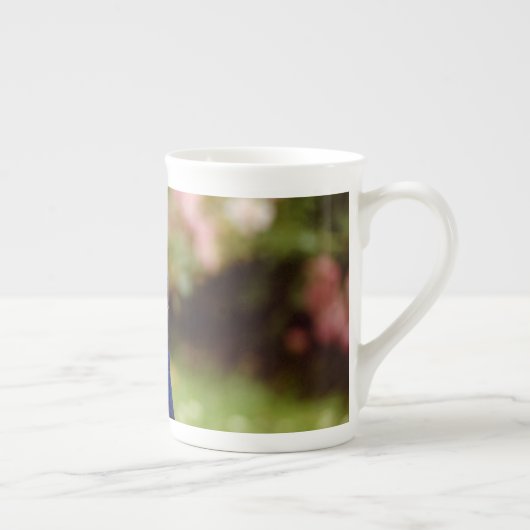 Peacock Porselein Kop (Rechts)