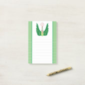 Peacock Post-it® Notes (Op bureau)