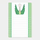 Peacock Post-it® Notes (Voorkant)