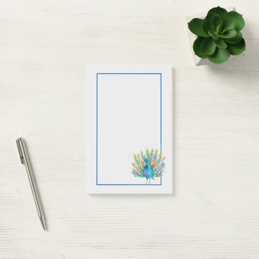 Peacock Post-it® Notes (Kantoor)