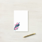 Peacock Post-it-Notes Post-it® Notes (Op bureau)