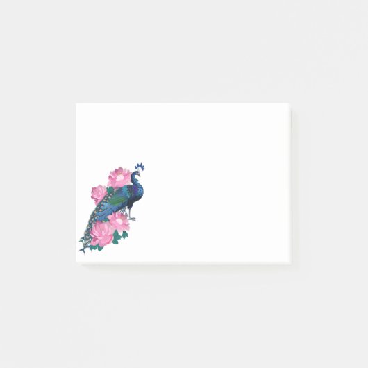 Peacock Post-it-Notes Post-it® Notes (Voorkant)
