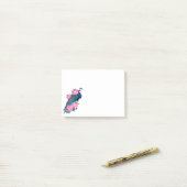 Peacock Post-it-Notes Post-it® Notes (Op bureau)