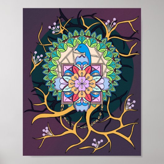 Peacock Poster (Voorkant)