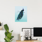 Peacock Poster (Thuiskantoor)