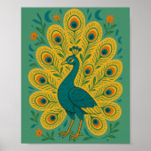 Peacock Poster (Voorkant)