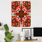 Peacock Poster (Thuiskantoor)