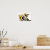 Peacock-Poster "Mind's Eye" Poster (Keuken)