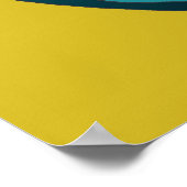 Peacock poster- mosterd poster (Hoek)