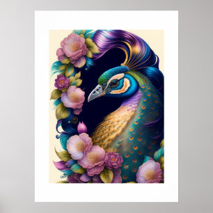 Peacock-Poster Poster