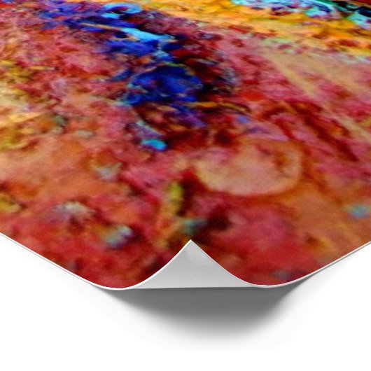 Peacock-Poster Poster (Hoek)