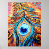 Peacock-Poster Poster (Voorkant)