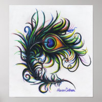 Peacock-Poster