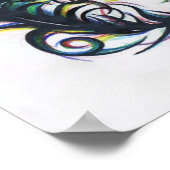 Peacock-Poster Poster (Hoek)