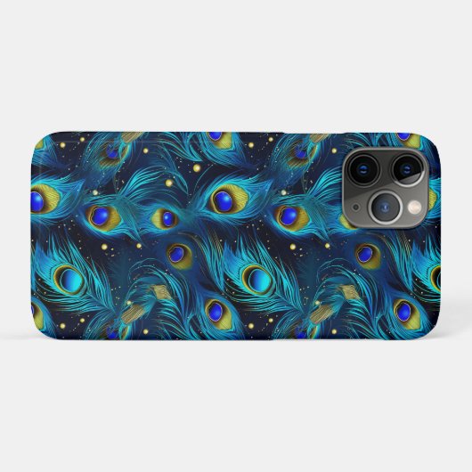 Peacock Pride Case-Mate iPhone Case (Achterkant (horizontaal))