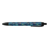 Peacock Pride Zwarte Inkt Pen (Bodem)