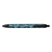 Peacock Pride Zwarte Inkt Pen (Achterkant)