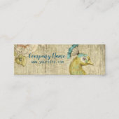 Peacock - Prijs Label, Visitekaartje (Voorkant)