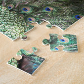 Peacock puzzle legpuzzel (Zijkant)