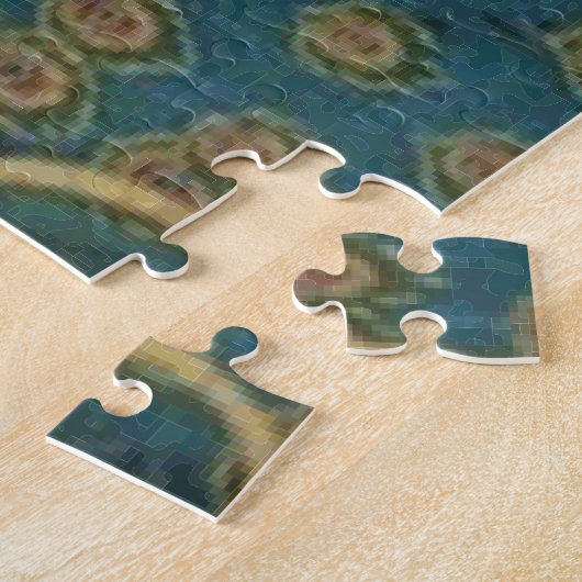  Peacock - Puzzle Legpuzzel (Zijkant)