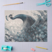Peacock Regal Waterverf Decoupage Vogelkunst Tissuepapier (Craft)