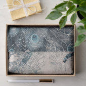 Peacock Regal Waterverf Decoupage Vogelkunst Tissuepapier (Geschenk)