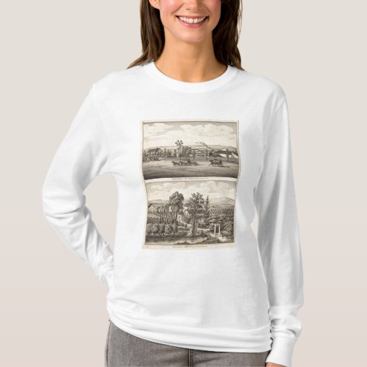 Peacock res, Willow Glen T-shirt (Voorkant)
