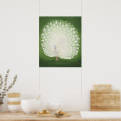 Peacock, Retro Japans Poster (Keuken)