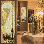 Peacock Roaring 20's Gatsby Wedding Poster