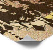 Peacock Roaring 20's Wedding Poster (Hoek)