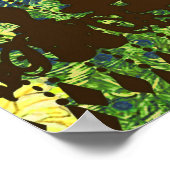 Peacock Roaring 20's Wedding Poster (Hoek)