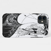 Peacock Rok Beardsley Art Nouveau Case-Mate iPhone Case (Achterkant (horizontaal))